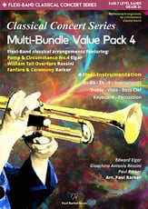 Flexi-Band Classical Concert Series Multi-Bundle Value Pack 4 Concert Band sheet music cover